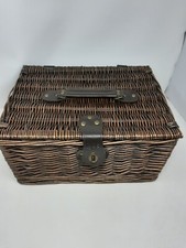 M&S Dark Brown Wicker Gift