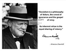 WINSTON CHURCHILL SOCIALISM