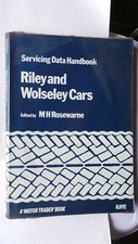 RILEY CARS SERVICING DATA HANDBOOK WORKSHOP MANUAL PATHFINDER 1.5 4/68 4/72 2.6