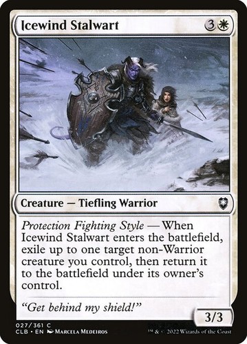 Mtg icewind stalwart - [mtg],
