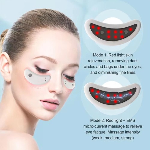 Under eyes red light therapy - under,