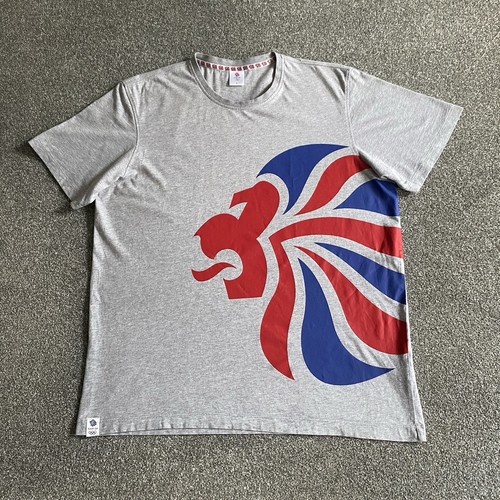 Team shirt mens large l - team, gb