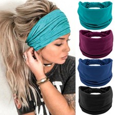 Women Wide Yoga Headband