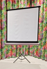 Vintage Cine Screen on Tripod