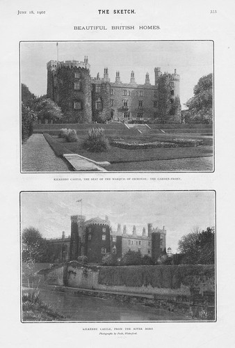 Kilkenny castle garden front - kilkenny,