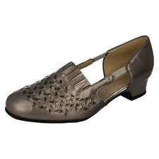 Ladies Elmdale Pewter Leather
