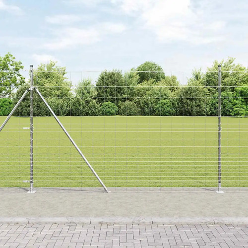 Field fence silver 6 m - silver, 25