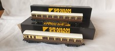 N gauge VN MINT 2x Graham Farish 0604 0614 GWR Suburban Coach Brake Brown Cream