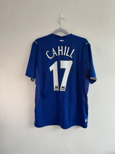 Everton cahill football shirt - cahill,