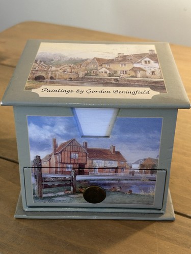 Vintage decorative desk tidy - decorative,
