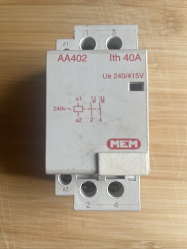 Mem amp pole contactor - mem, 40
