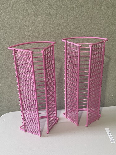 Pair pink metal - of, cd