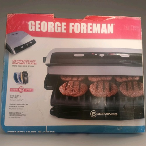 George foreman serving - foreman, 6-serving