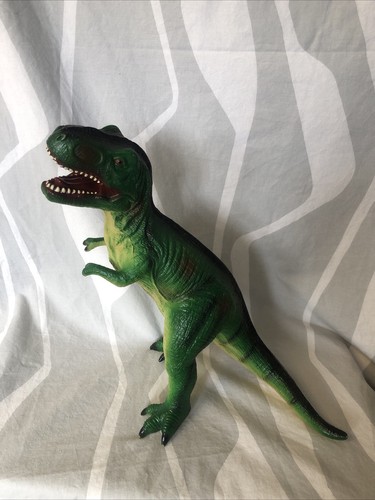 Large rubber dinosaur rex - rubber,
