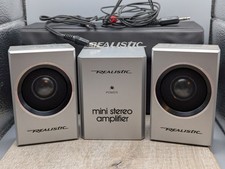 Retro Realistic Micro Speaker System Working Tandy Japan Prop
