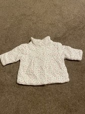 Mothercare baby girl floral soft jacket up to one month