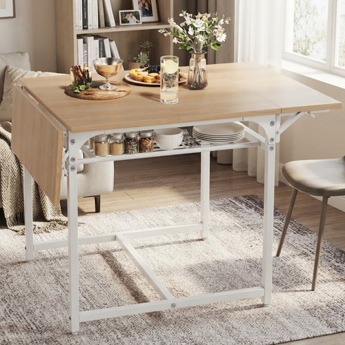 Elegant foldable dining table - foldable,