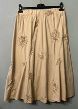 Beige Gypsy Skirt 100% Cotton