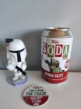 Funko Pop! Soda Can Boba Fett White Suit Version Chase Version Star Wars