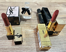 YSL Luxury Miniatures Bundle – Perfume, Rouge Pur Lipsticks & Mascara – New 4pcs