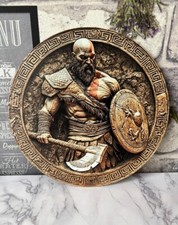 Viking theme metal plaque