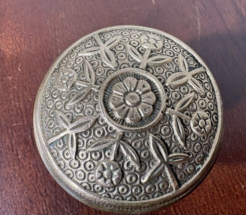Vintage antique brass door - vintage,