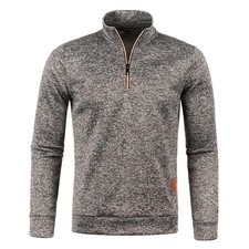 Mens High Neck Jumper Blouse