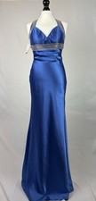 Goya London Dress Long Blue