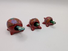 Set of 3 Mexican Hand-Painted