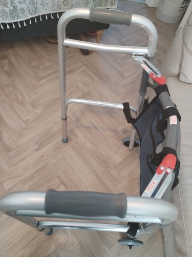 Zimmer foldable walking frame - zimmer,