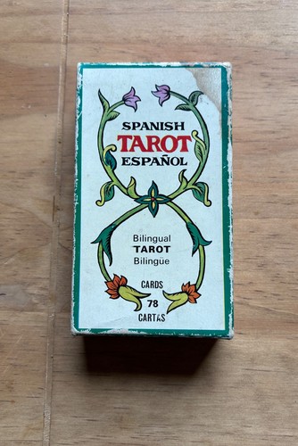 Vintage spanish tarot español - spanish,