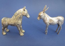 Vintage Silver Tone Metal