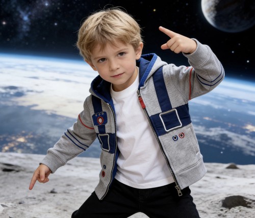 Mini boden space astronaut zip - space,