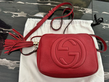 Gucci Soho Disco Bag in Red