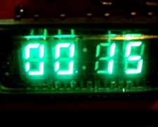 IVL2-7/5 Display Clock VFD + KA1016HL1 Chip Driver Soviet ussr Vintage DIY NEW 
