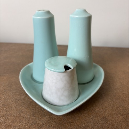 Poole pottery twintone ice - pottery, twintone,