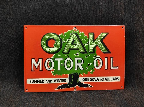 Porcelain oak motor - oak, enamel