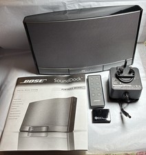 Bose Sounddock Portable Model N123 +Bluetooth i4 Music Receiver, Remote &Charger