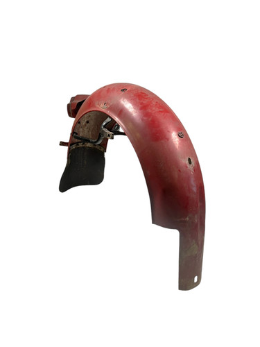 Rear fender red - fender,