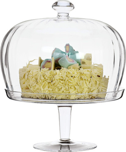 Large glass cake - large, cheese