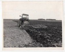 Deutz Tractor Ploughing Field