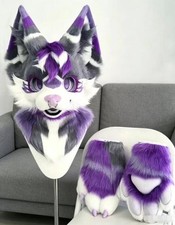 Fursuit Long haired Dog Fox