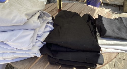 Assorted white and black - 15,