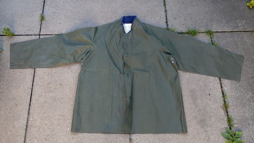 Mens green oilskin style - green,