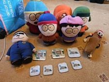Vintage South Park Plush Bundle 1998 Tags Present Not Attached X7 Fun4all Used