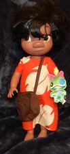  Disney Store Oficial Lilo & Stitch.Lilo  Doll 15 " In HawainDress.w/Scrump Doll