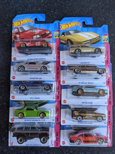 Hot wheels 2023 the 80s - hw, set