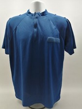 Ex Police Blue T-Shirt Short Long Sleeve Moisture Wicking Uniform Patrol Running
