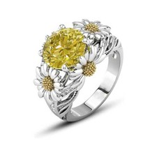 2.40Ct Round Canary Yellow