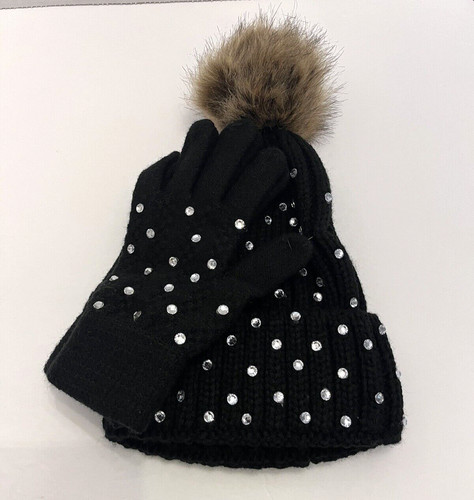Women knit cuffed bling - women's,